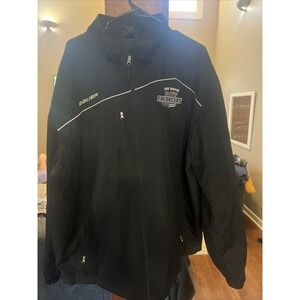 Bauer Youth Hockey Jacket Size Medium Black